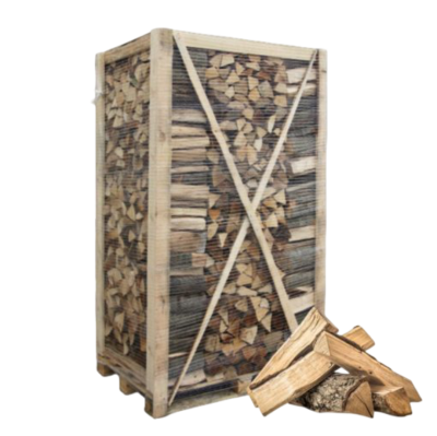 3 Paletten Brennholz Palette – Hartholz Mix – 25 cm